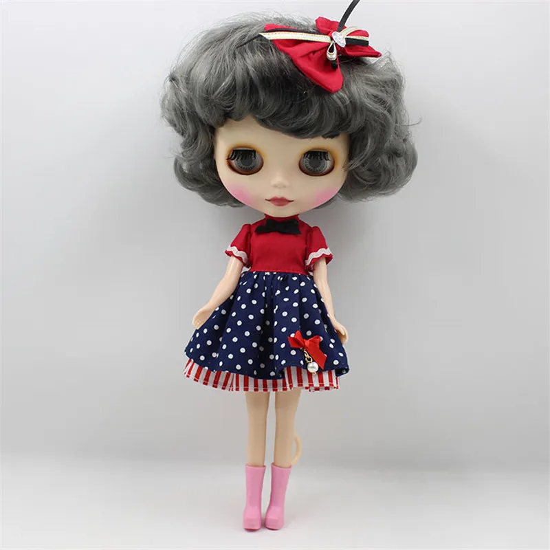 DBS Blyth icy 1/6 BJD 30 см красное платье с melamed кукла игрушка девочка подарок licca|Куклы| |