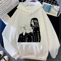 tokyo revengers mens hoodies anime casual clothes pullovers matsuno chifuyu mitsuya takashi kawaii unisex hooded sweatshirts