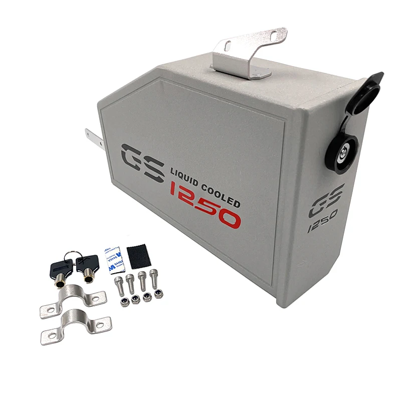 New Arrival! Tool Box For BMW R1250GS R1200GS LC ADV Adventure 2013-2020 Decorative Aluminum 5 Liters ToolBox Left Side Bracket |