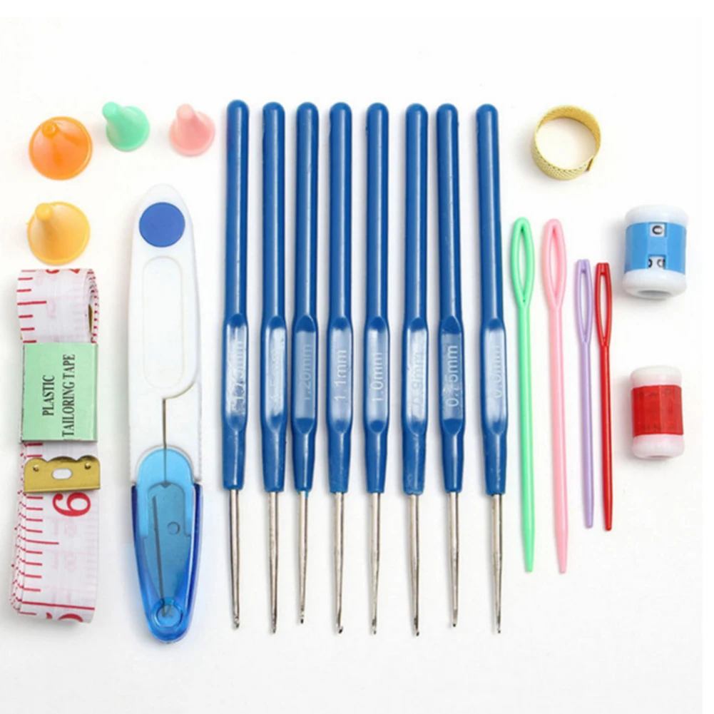 Чехол для вязания аксессуары из сплава крючки товары искусства полный набор