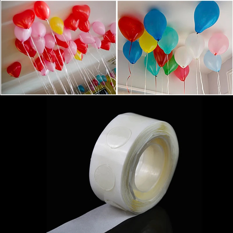 200 шт шаров клей воздушные шары держатель фиксированного клипса для водорода