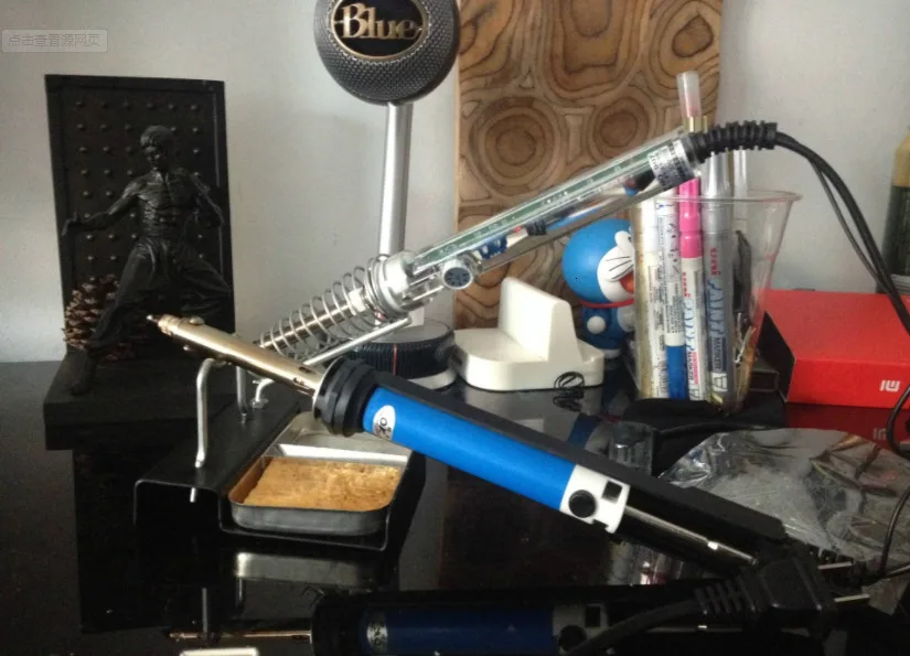 Электрический паяльник мини ручка Паяльная станция регулируемая