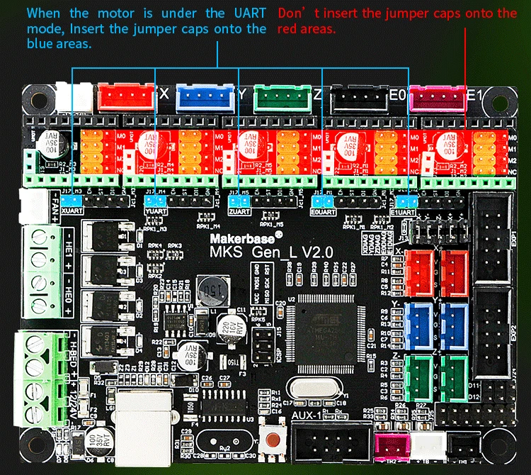 MKS GEN-L 2.0 motherboard MKS TFT24 touch screen TFT2.4 lcd display MKS WIFI 3D printer shield control panel diy starter kit
