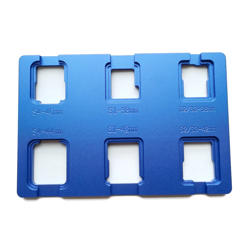 for apple watch seires 1 2 3 4 5 6 6 in 1 s6 s5 s4 s3 s2 precision alignment mould touch panel glass oca glue laminating mold free global shipping
