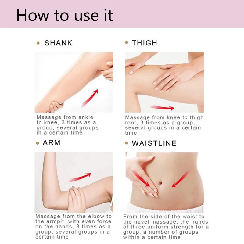 250 г Прямая поставка крем для похудения целлюлита горячий массаж кожи ног