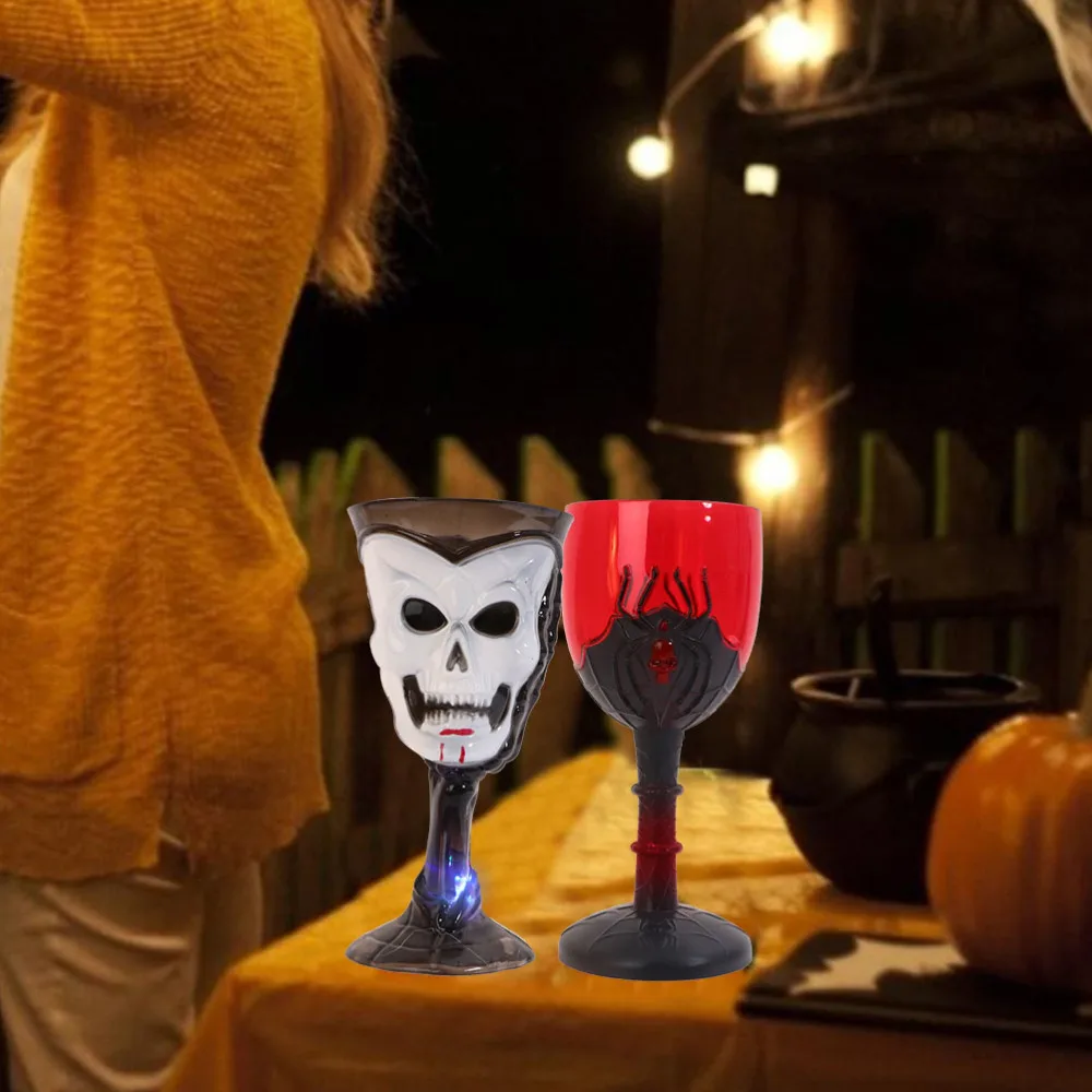 

3Pcs Goblets Themed Goblets Spider Pattern Cups