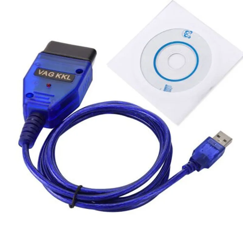 Vag Com 409.1 VAG-COM L USB Ecu Interface Car Scan Tool FT232RL Chip Cable OBD2 OBDII Diagnostic Scanner | Автомобили и мотоциклы