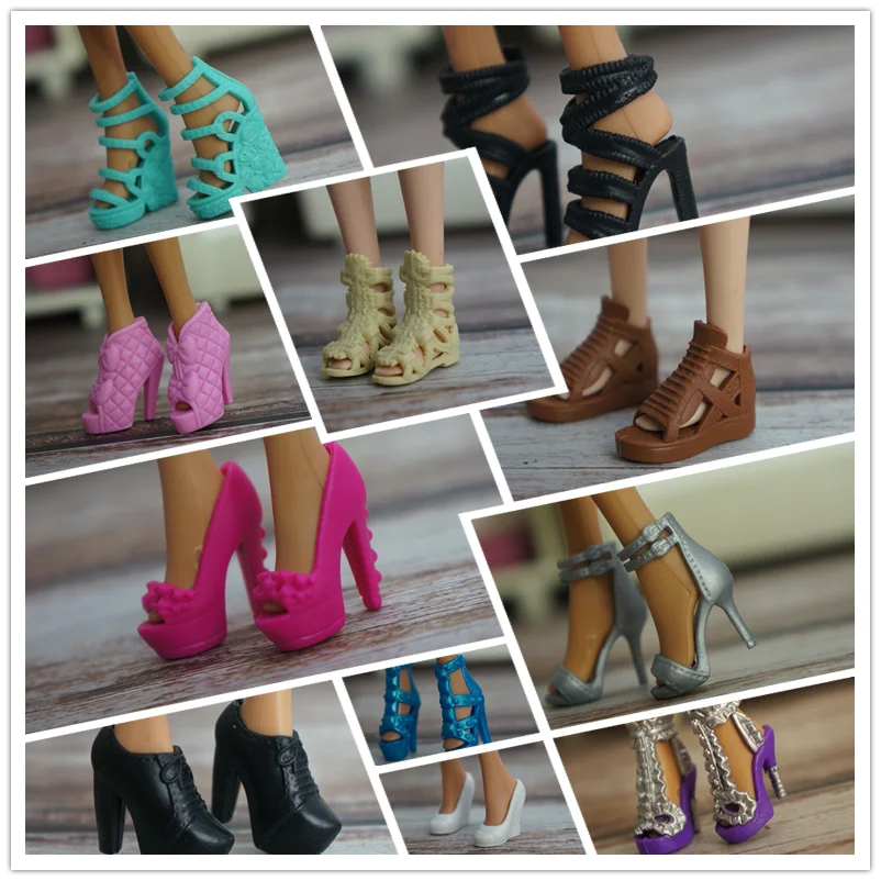 

Articulated doll shoes accessories accessories flat high heels