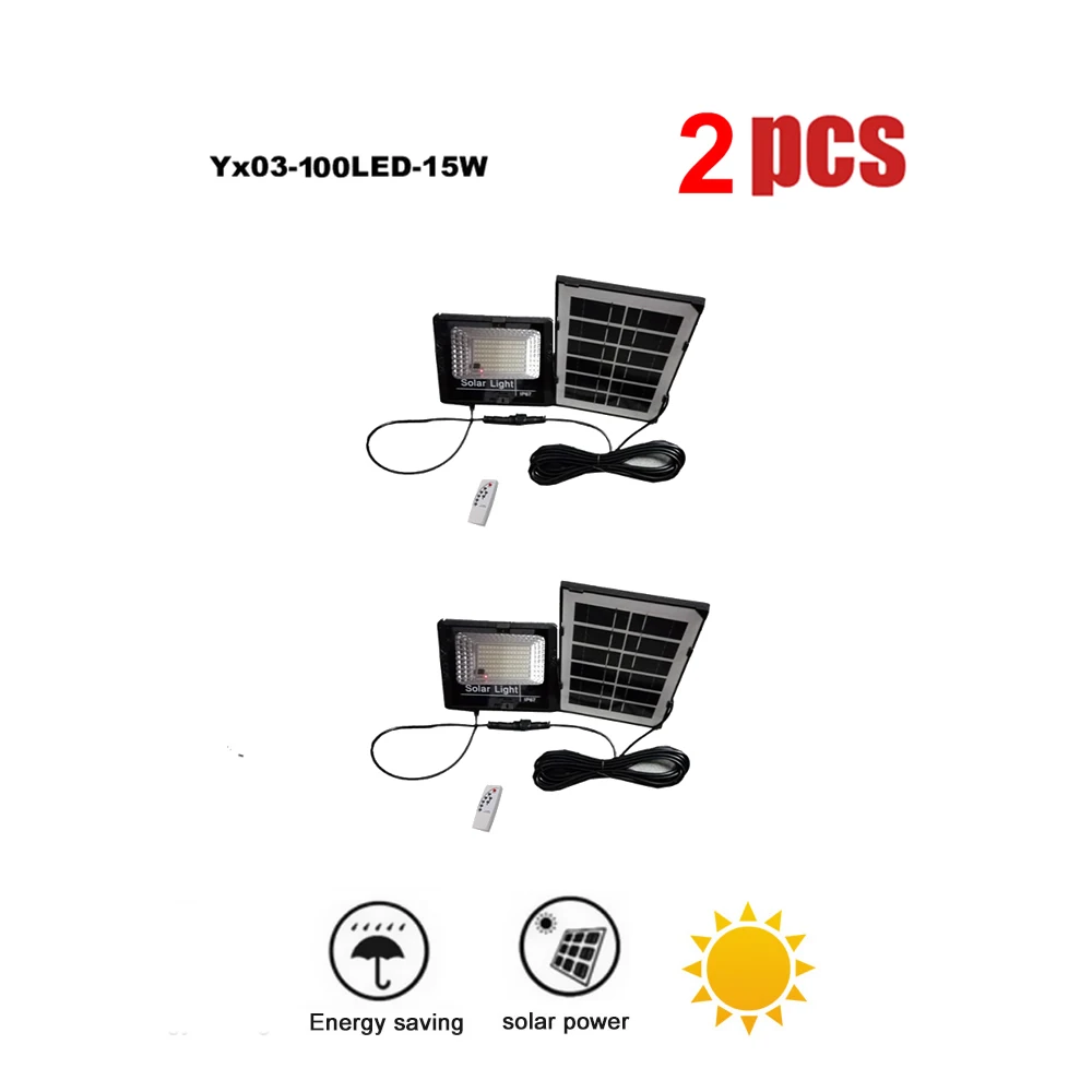 

solar Light outdoor lighting of garden security lamp spotlights waterproof Street wall Light panels with smart on at night flood
