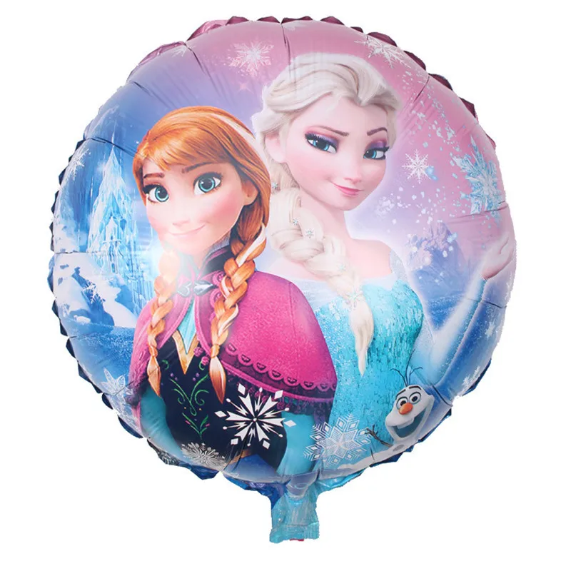 Disney Frozen2 Принцесса Эльза тема 18 дюймов Baby Shower из фольги Воздушные шары на день