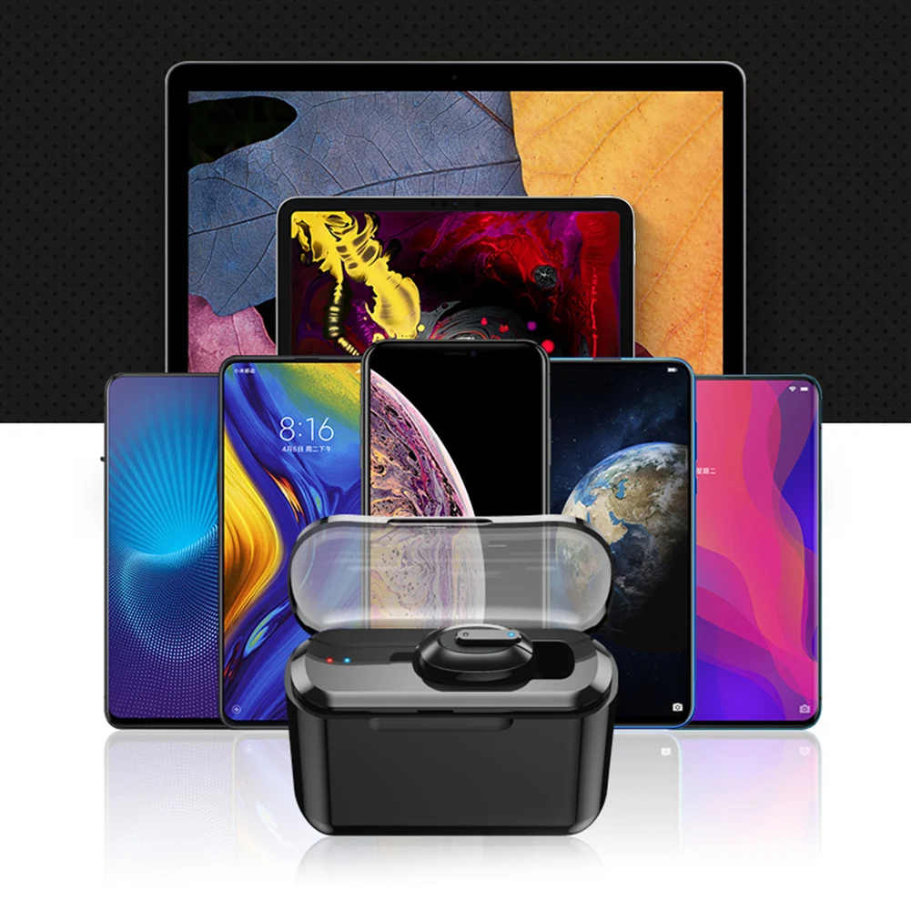 Миниатюрные наушники-вкладыши T1 беспроводные наушники Bluetooth 5 0 спортивные