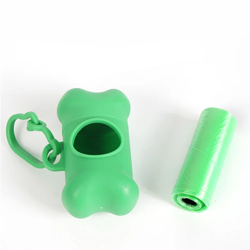 Дозатор для мешков домашних животных собачьих в форме костей пластиковая