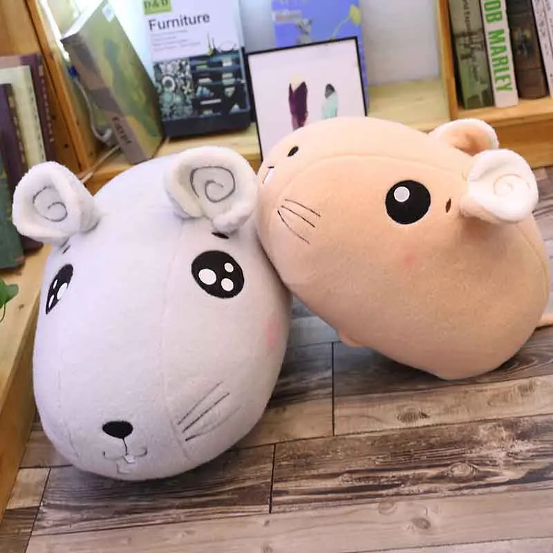 Красивая мягкая игрушка в виде мыши 45/55 см 4 рисунка|Мягкие игрушки животные| |