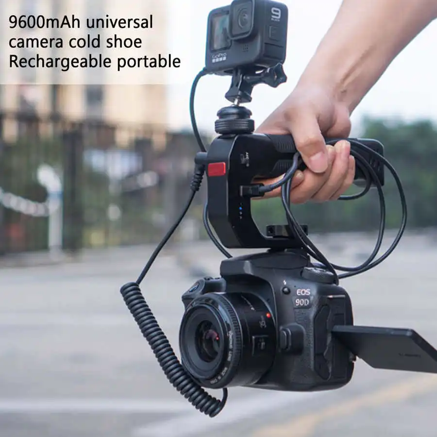 

Универсальное крепление для камеры DSLR с ручкой крепление для камеры верхнее крепление для холодного башмака отверстия для камеры из алюмин...
