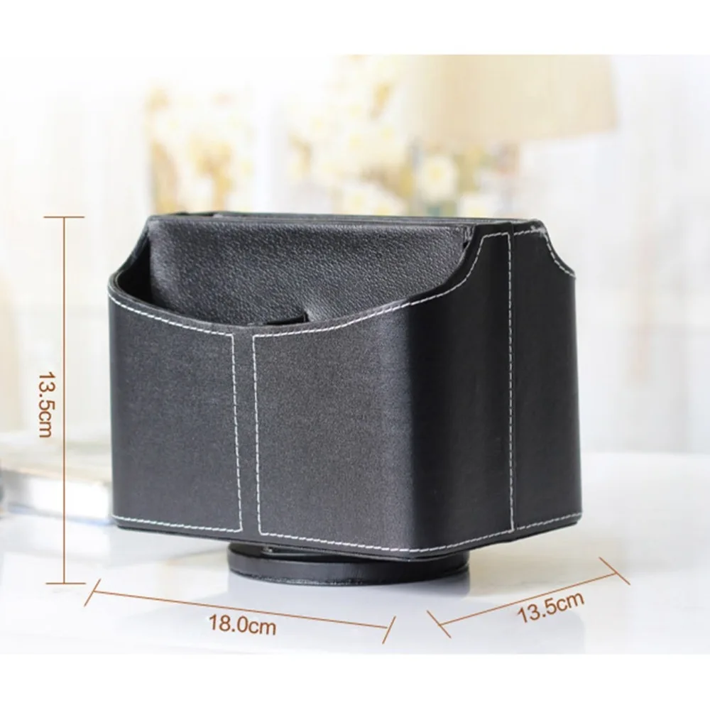 

PU Leather 360 Degrees Rotatable Controller Organizer
