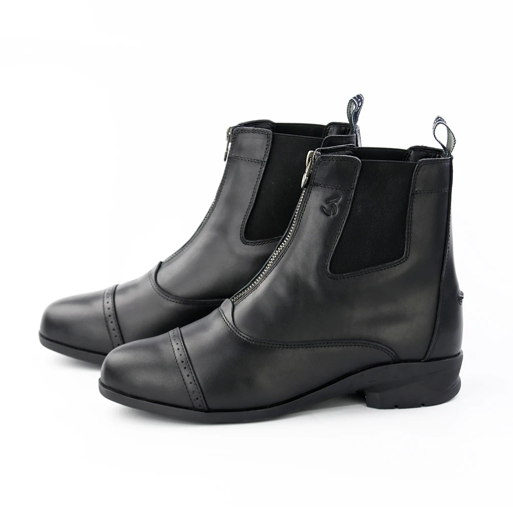 

Spring Autumn Mens Ankle Boots Casual Shoes Leather Shoes Zipper Comfortable Mens Shoes New Style Punk