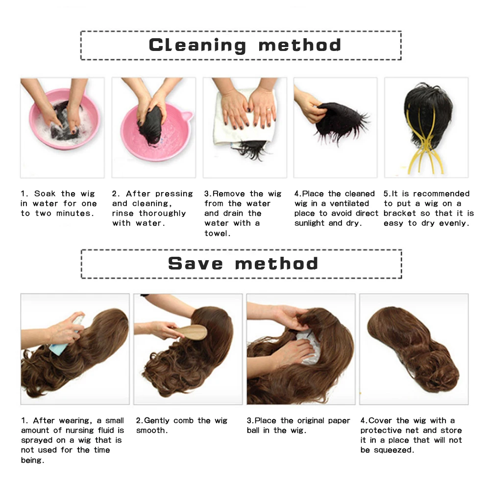 

Women's cosplay short hair straight hair style is suitable for daily wear chemical fiber hair