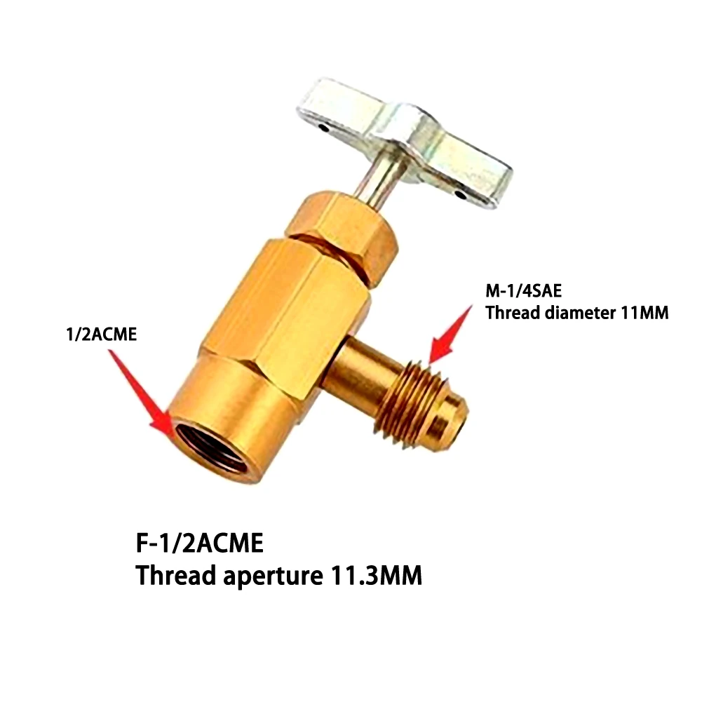 R134A автомобильный Кондиционер кондиционера A/C хладагент может нажать клапан