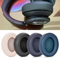 1 pair headset sleeves soft waterproof breathable e sports headphone cushions replacement for anker soundcore life q30q35 bt