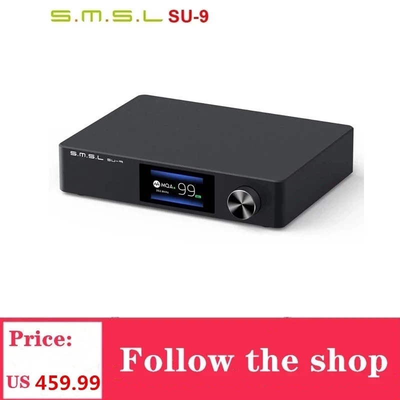 SMSL SU9 DAC MQA Full Decoder Bluetooth 5 0 ES9038Pro DSD512 PCM768kHz/32Bit USB сбалансированный декодер SU-9 SH-9 DA-9 |