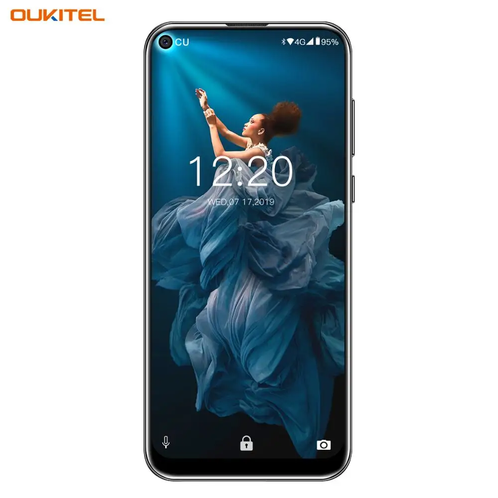 OUKITEL C17 смартфон Face ID 6,35 ''FHD 3 ГБ ОЗУ 16 Гб ПЗУ Android 9,0 MTK6763 Восьмиядерный 13 МП 4G LTE мобильный телефон