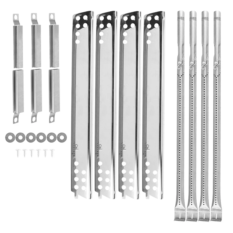 

Stainless Grill Burners Heat Plate Tent Carryover Tube Replacement for Char Broil Performance 463673517 Gas Grills