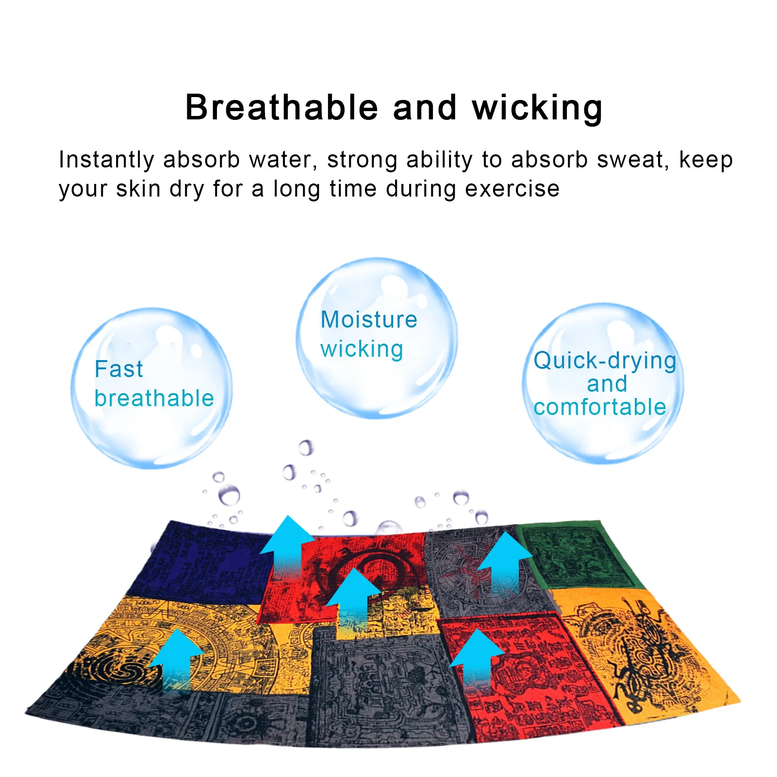 

Outdoor Sports Cycling Soft Dust Proof Printing Headwear Neck Face Cover Scarf