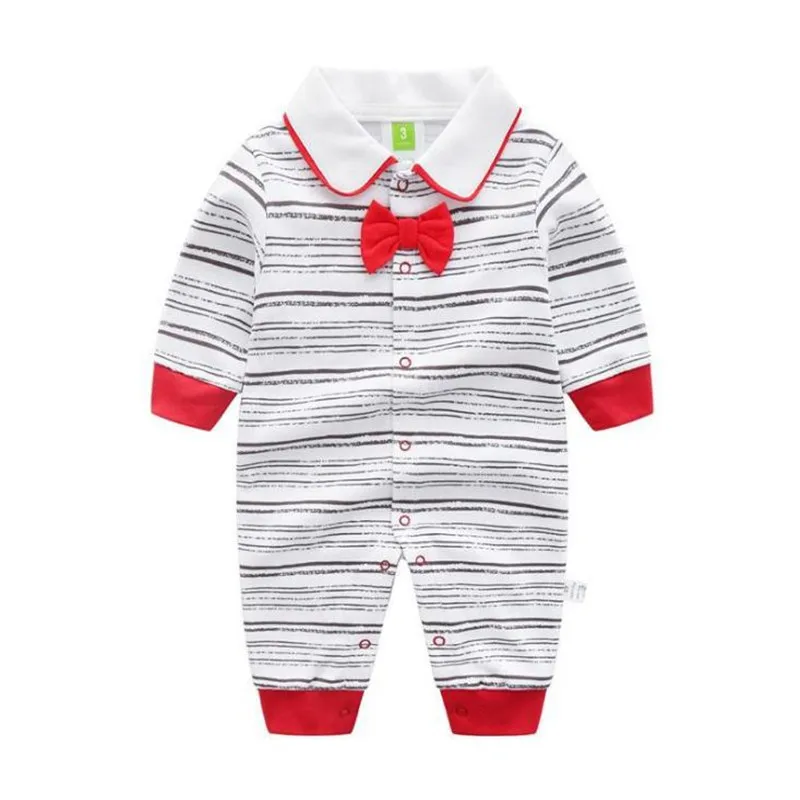 Весенне осенний комбинезон для новорожденных с длинными рукавами мальчиков