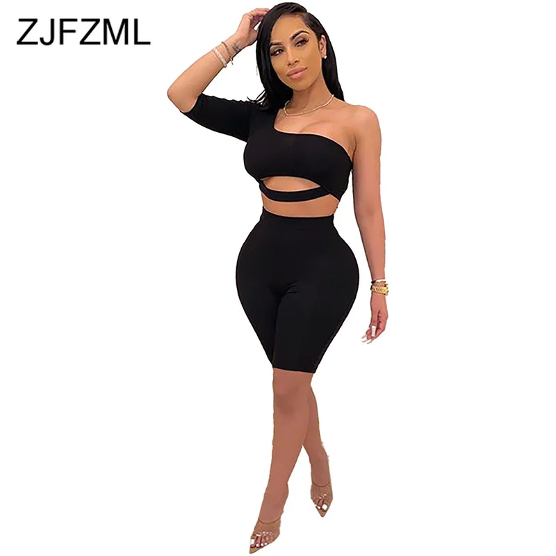 Повседневный комплект из 2 предметов спортивный костюм женский короткий топ на