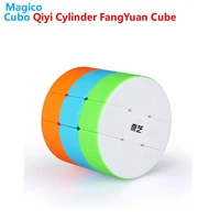 neo qiyi mofangge 3x3x3 cylinder magic cubes stickerless cube twist puzzle 3x3 toys for kids yuanzhu speed puzzles cubo magico