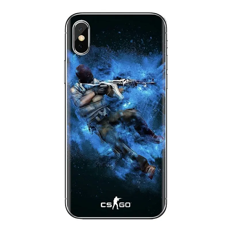 Чехлы из ТПУ для sony Xperia Z Z1 Z2 Z3 Z5 compact M2 M4 M5 E3 T3 XA Aqua LG G4 G5 G3 G2 мини-счетчик Strike offension cs go