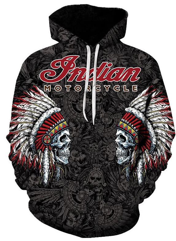 

Customized 3D digital printing sweater men's hooded casual wear long-sleeved jacket racing overalls advertising shirt