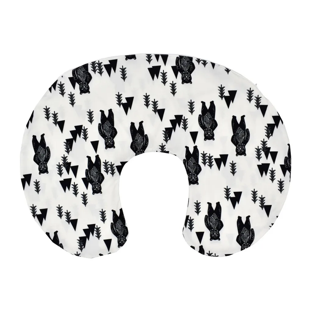 Мягкая U-образная задняя крышка для сна подушка грудного вскармливания