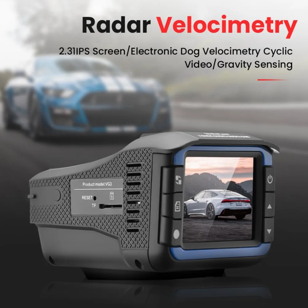 

1080P Driving Recorder 12V 2A 130-degree 24 Hours 50/ 60Hz ABS Black DVR