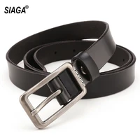 real genuine leather belt dresses decorative female waist belt woman pin buckle metal belts for women 2 2cm width fco200