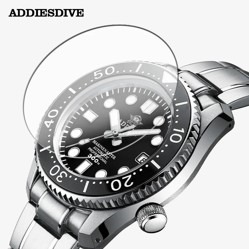 Механические Автоматические часы Addiesdive японские NH35 с сапфировым стеклом