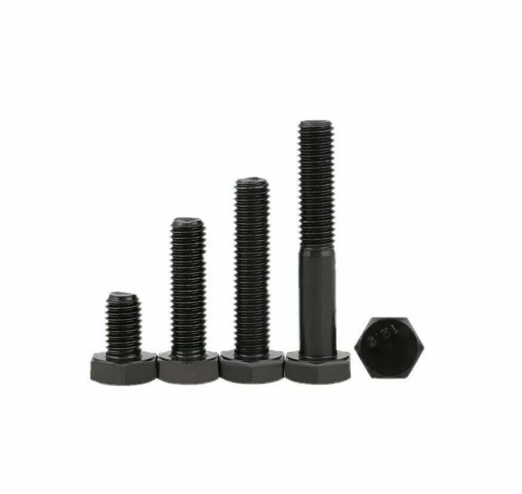 

M5 High-strength alloy steel extended outer hexagonal screws / bolts half thread