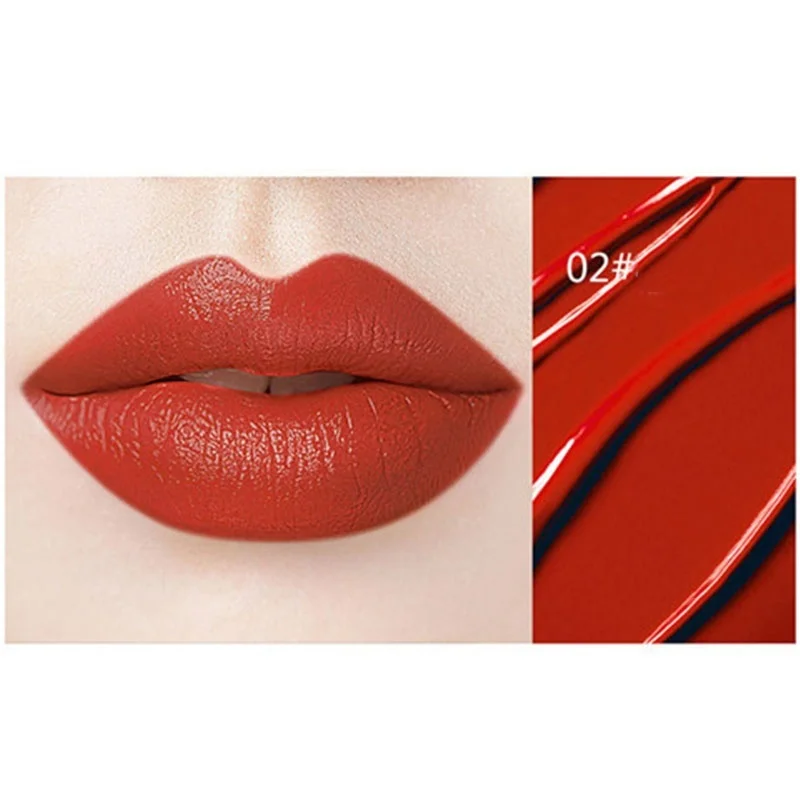 Водостойкая Помада для губ Длительное Действие сексуальный красный оттенок