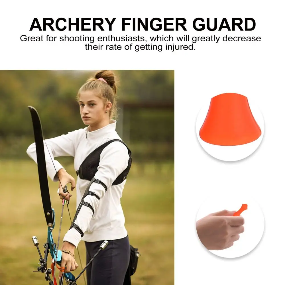 

6pcs Bow String Finger Saver Silicone Recurve Bows String Fingers Rollers