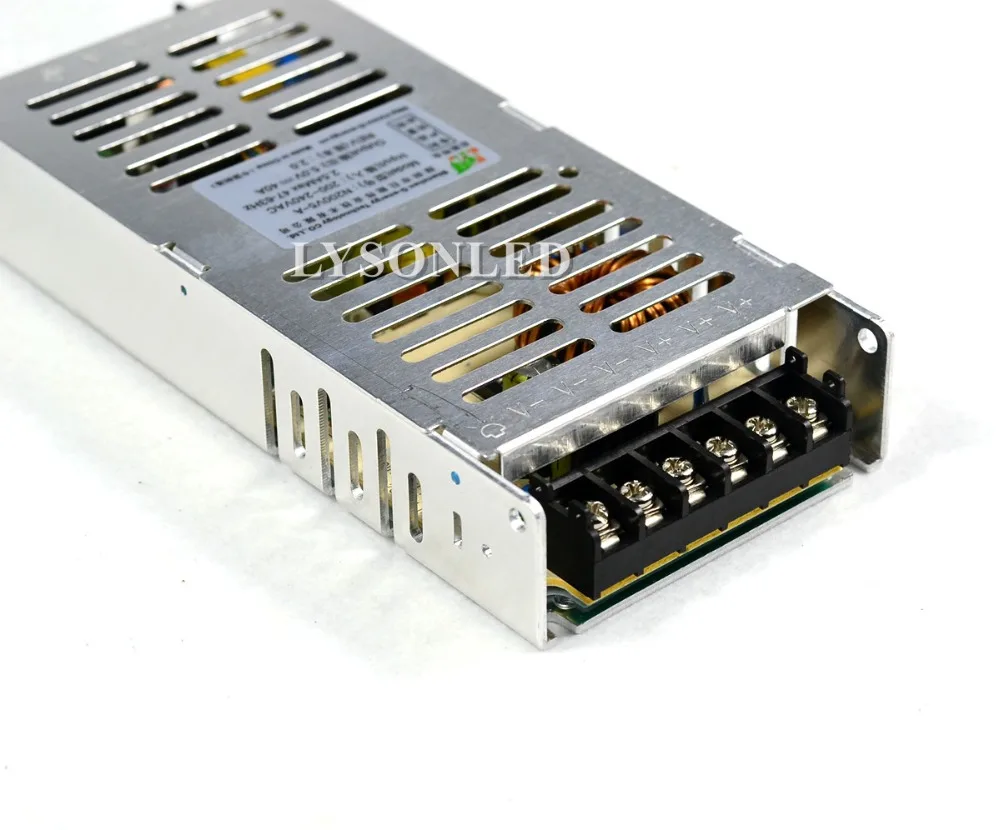 G-energy N200V5-A N300V5-C тонкий 200 Вт 300 Вт Светодиодный дисплей Источник питания DC5V 40A 60A выход 200-240 В вход переменного тока