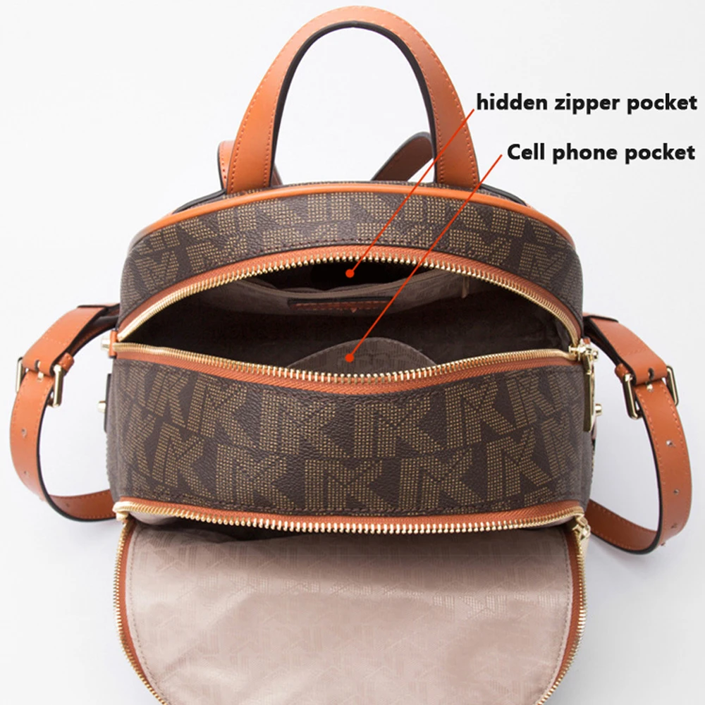 Женский брендовый роскошный кожаный рюкзак 2021 женская сумка от известного