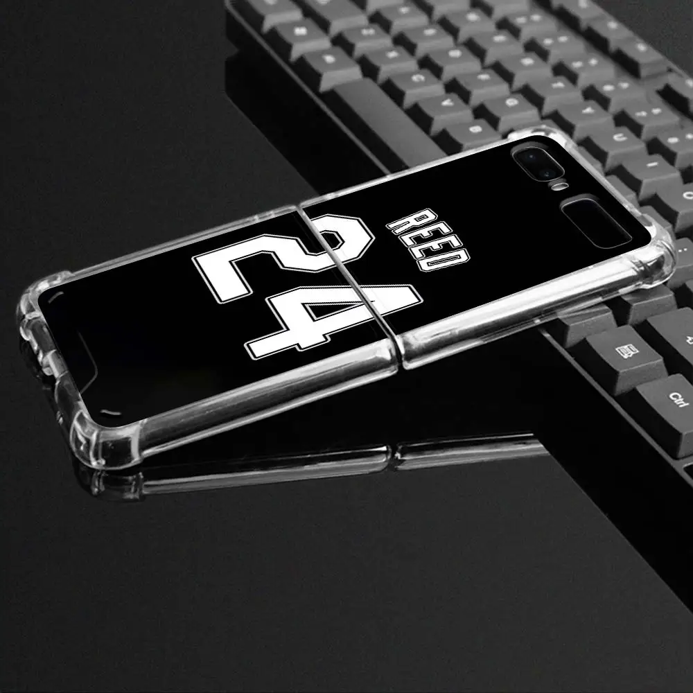 

Airbag Shockproof Cover Phone Case for Samsung Galaxy Z Flip 5G z flip 6.7" TPU Soft Coque Basketball 23 24 Number Capa Shell