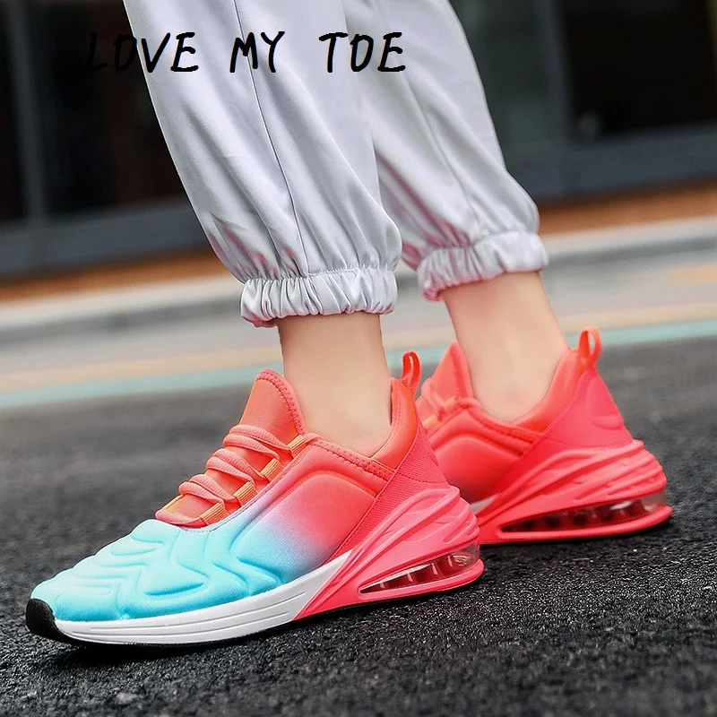 Новинка 2020 года повседневные дышащие кроссовки из микрофибры Chaussure Femme