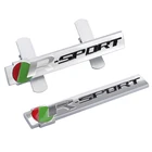 3D металлическая передняя решетка эмблема автомобиля украсить наклейку R SPORT боковое крыло задний багажник значок наклейка для Jaguar X-TYPE F-TYPE S-TYPE XE