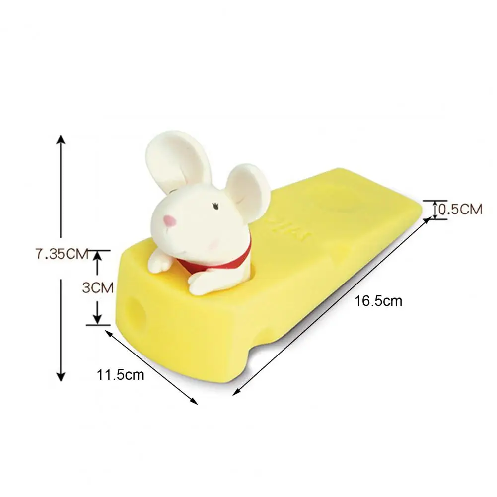 

Door Stopper Cartoon Silicone Wedge Door Catcher Block Home Office Children Security Door Card Cute Mouse Shape