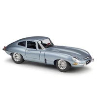 bburago diecast 118 scale car classic e type coupe high simulation model car alloy metal toy car for chlidren gift collection