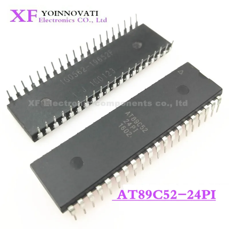 1 шт./лот AT89C52 24PI MCU 8BIT 8KB FLASH DIP 40 лучшее качество.|flash flash| |