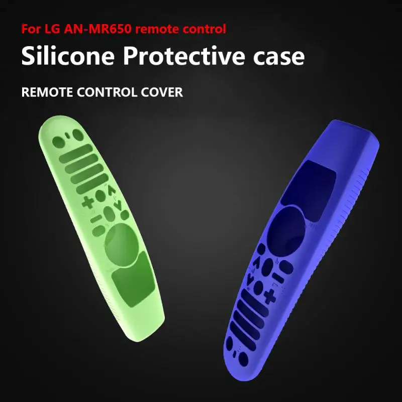 2020 Silicone Remote Control Protective Cover Multicolor Luminous Anti-Slip Controller For Amazon LG AN-MR600 | Электроника