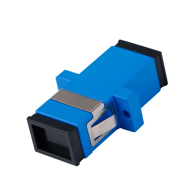 SC Optical Fiber Connector Adapter SC / UPC APC Simplex Singlemode Flange Optical Coupling Fiber Optic Jointing Tool Wholesale