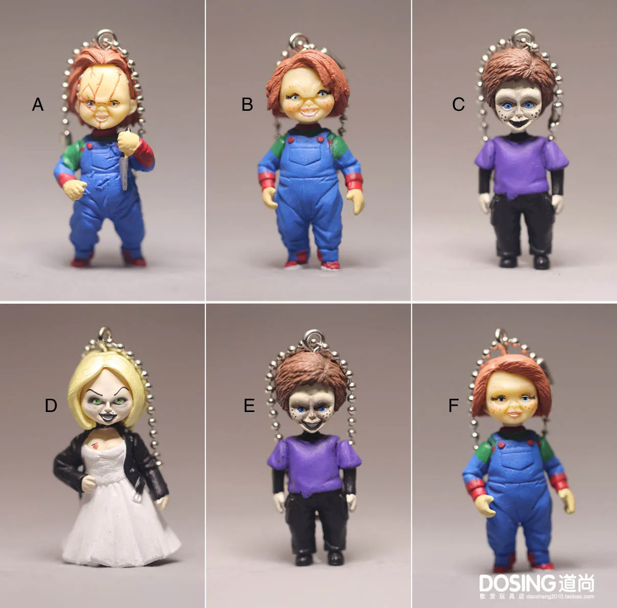 Страшный Чаки фигурка игрушки Ужасы фильмы ребенок играть Невеста брелок кукла